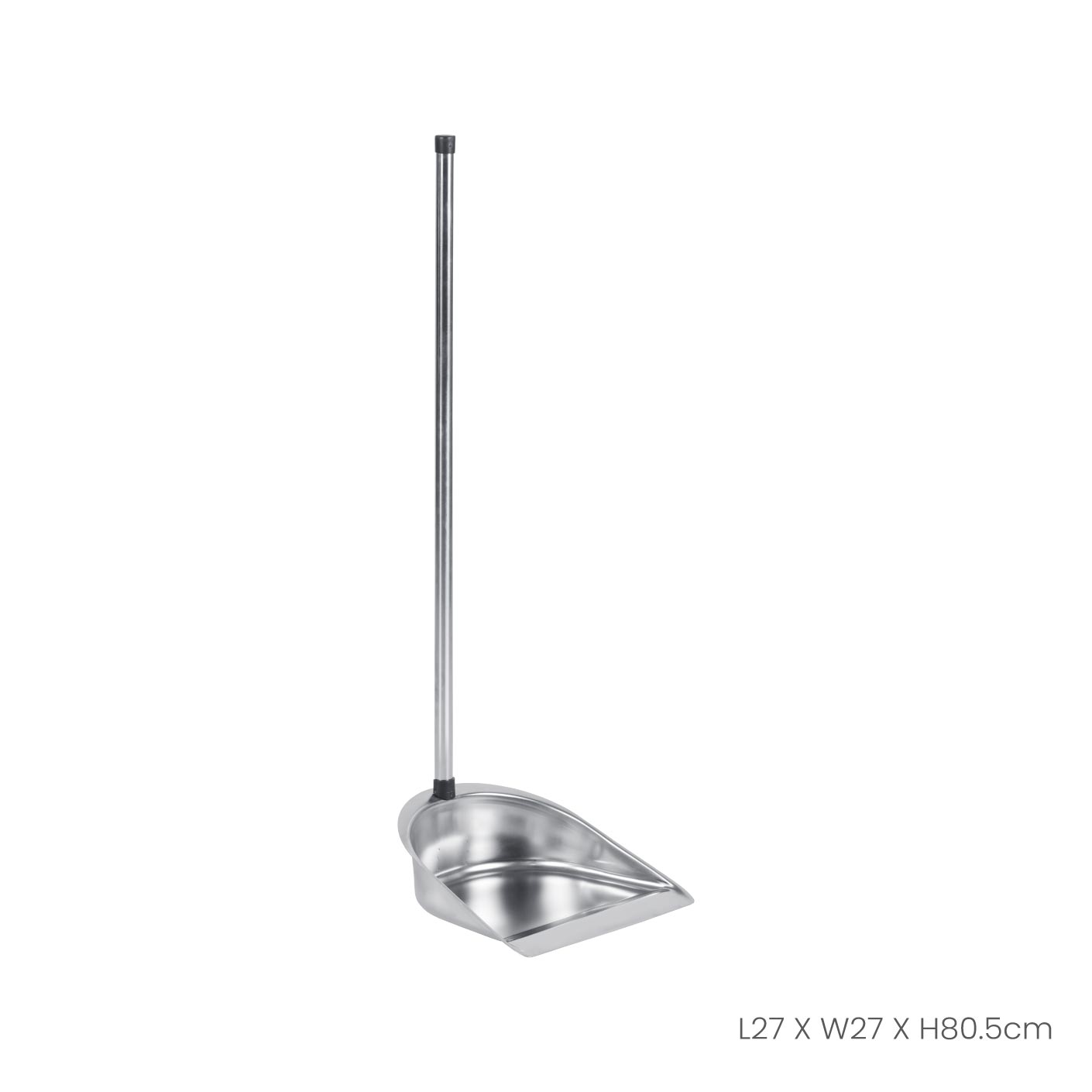 DUSTPAN W/POLE SS/RD (HFH1444RD)