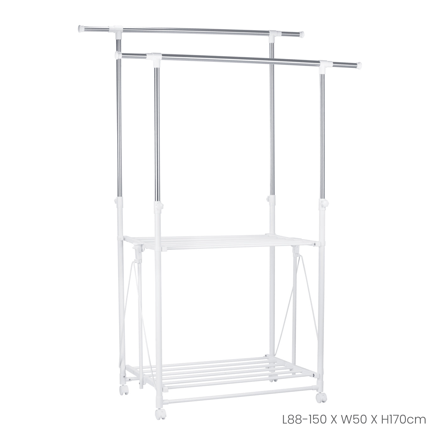 DOUB-POLE CLOTHES RACK YLT-0330 (HFH2220)
