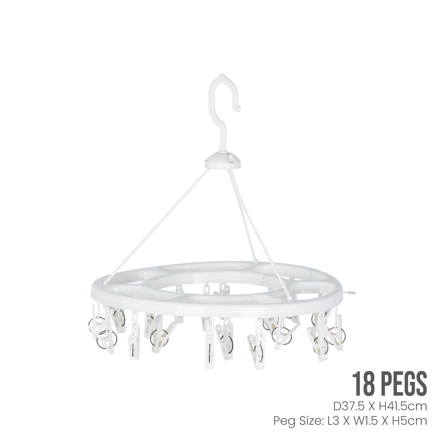 MULTI-HANGER 18PEG HY-8909RD (HFH2276)
