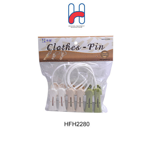 CLOTHES HANG PEG 6S/PKT H772 (HFH2280)