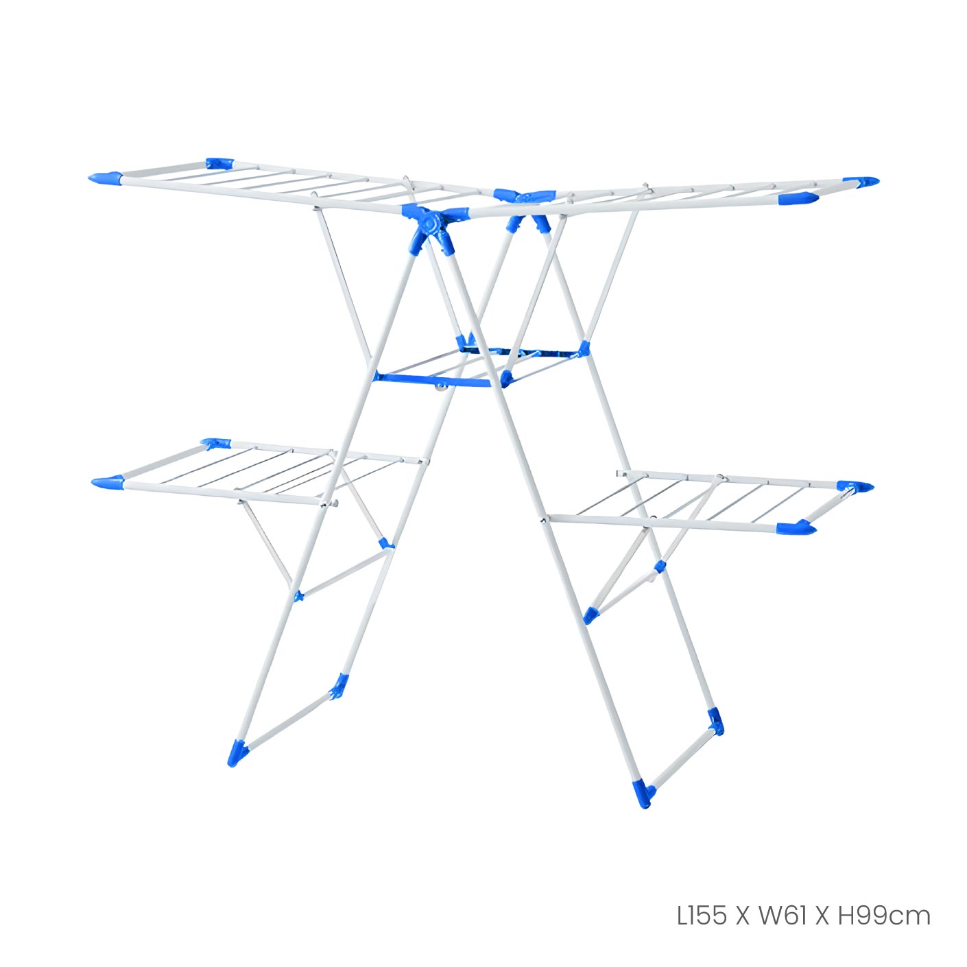 CLOTHES DRYING RACK 155X61X99CM BD8011-2 (HFH2337)