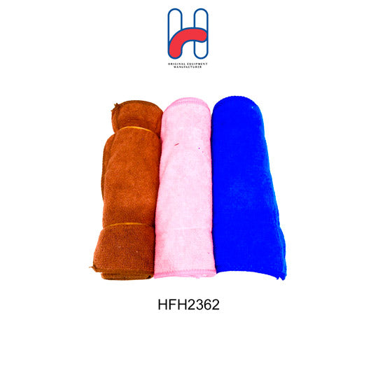 MICROFIBER TOWEL (5PC/PKT) 50X25CM/BROWN (HFH2362)