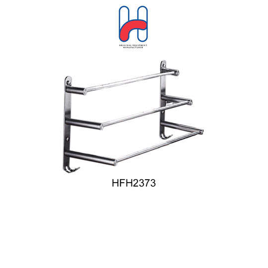 60CM 3 BAR PUNCH FREE BATH TOWEL RACK (HFH2373)