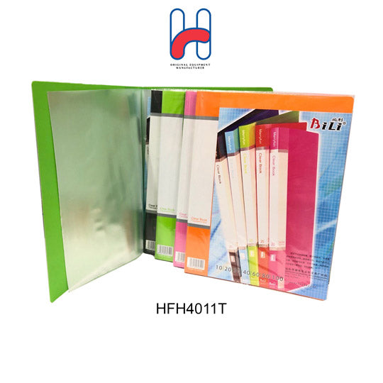 CLEAR BOOK 10POCKET/A4 BL10A (HFH4011T)