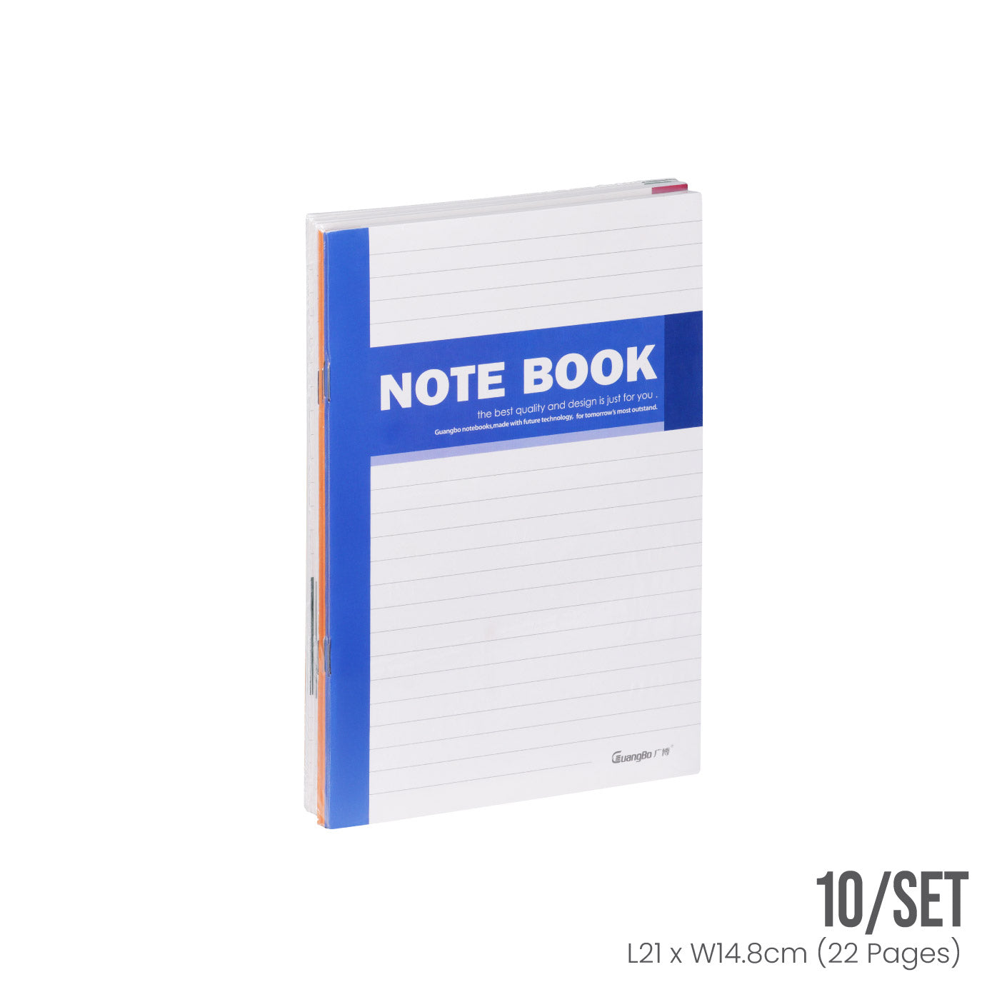NOTE BOOK (10PC/PKT) A5/22P (HFH4576)