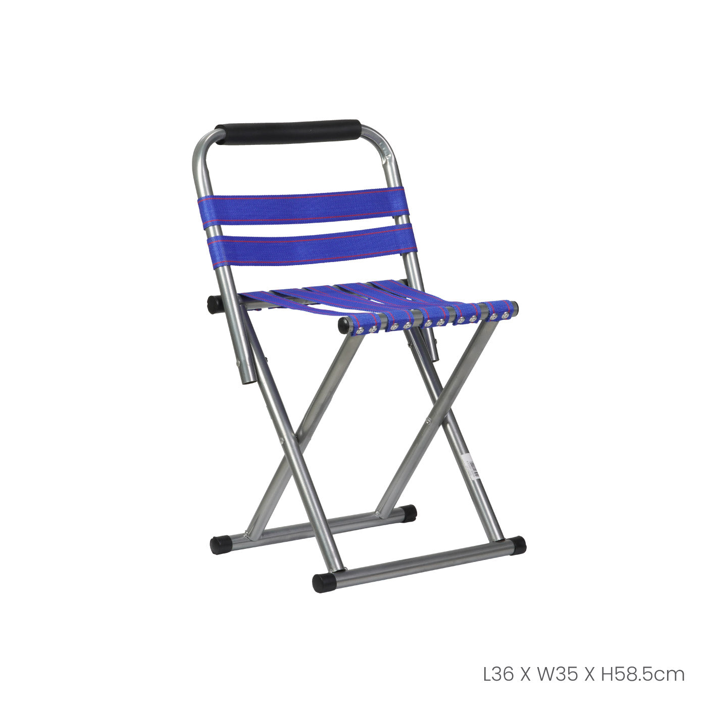 BEACH FOLDABLE CHAIR W BACKREST (HFH6595)