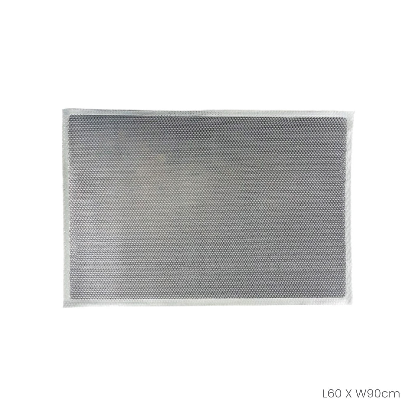 FLOOR MAT 60X90CM/NAMI PLAIN GREY (HFH7038G)