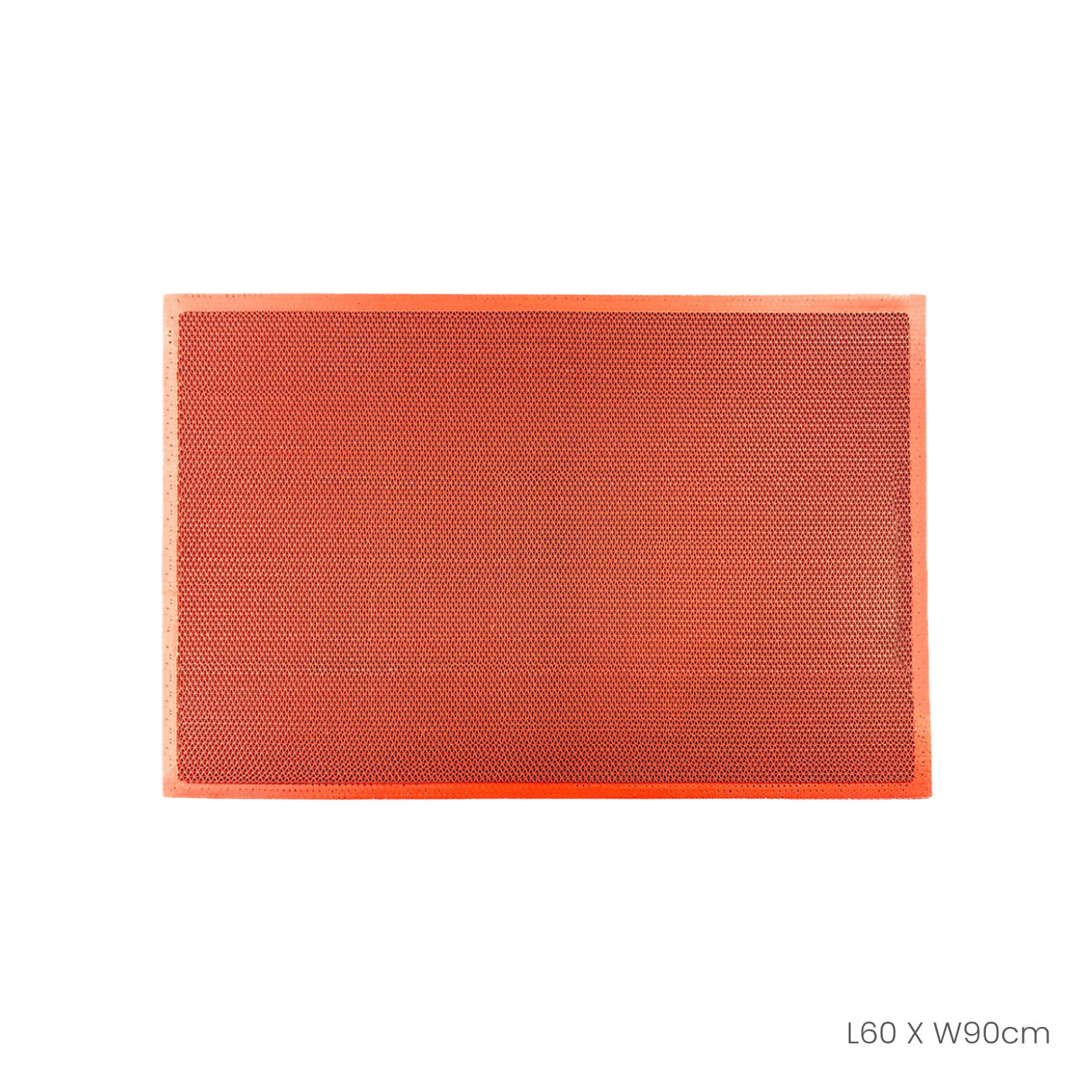 FLOOR MAT 60X90CM/NAMI PLAIN RED (HFH7038R)