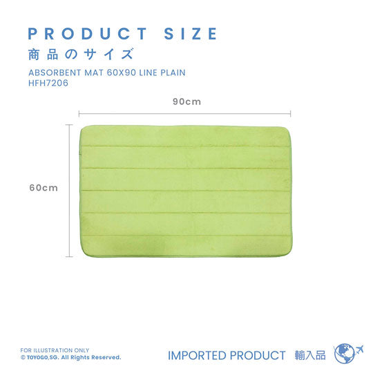 ABSORBENT MAT 60X90 LINE PLAIN (HFH7206)