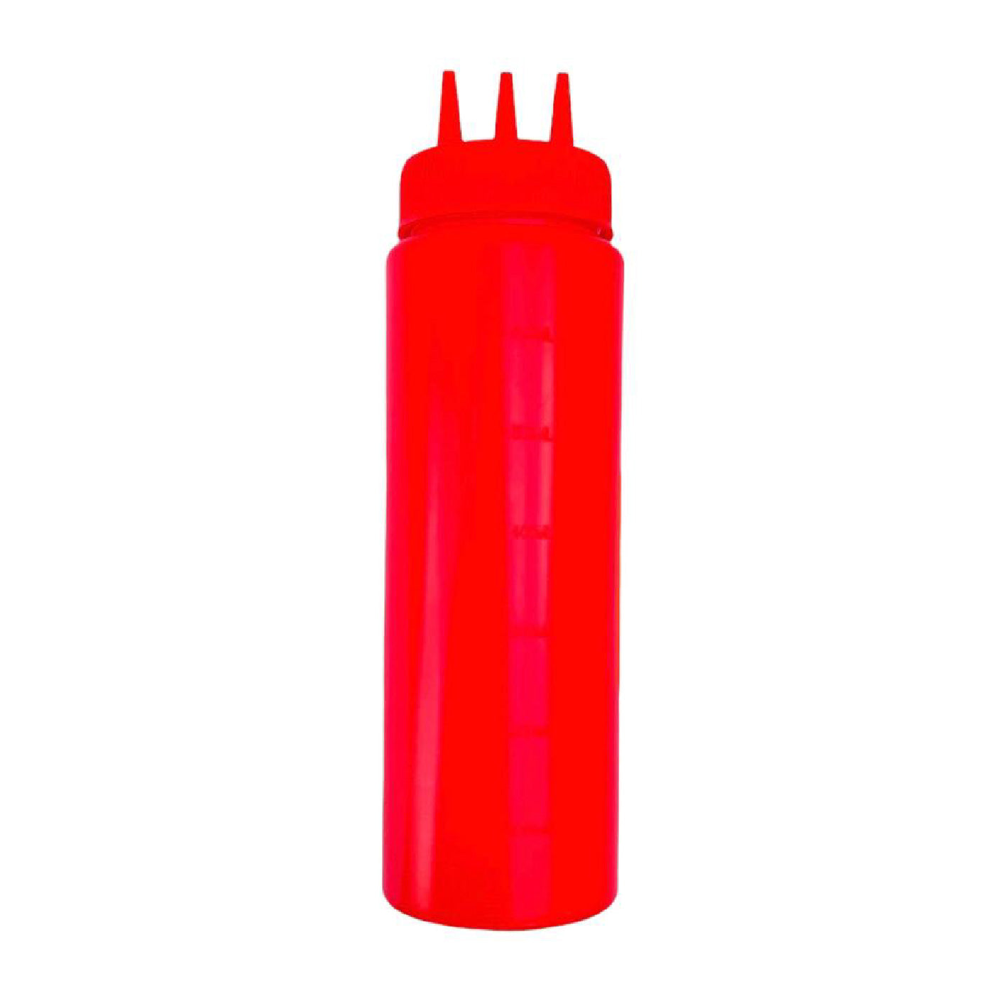 SAUCER BOTTLE TRI-NOZZLE 24OZ/RED LX660 (HFH8030R)