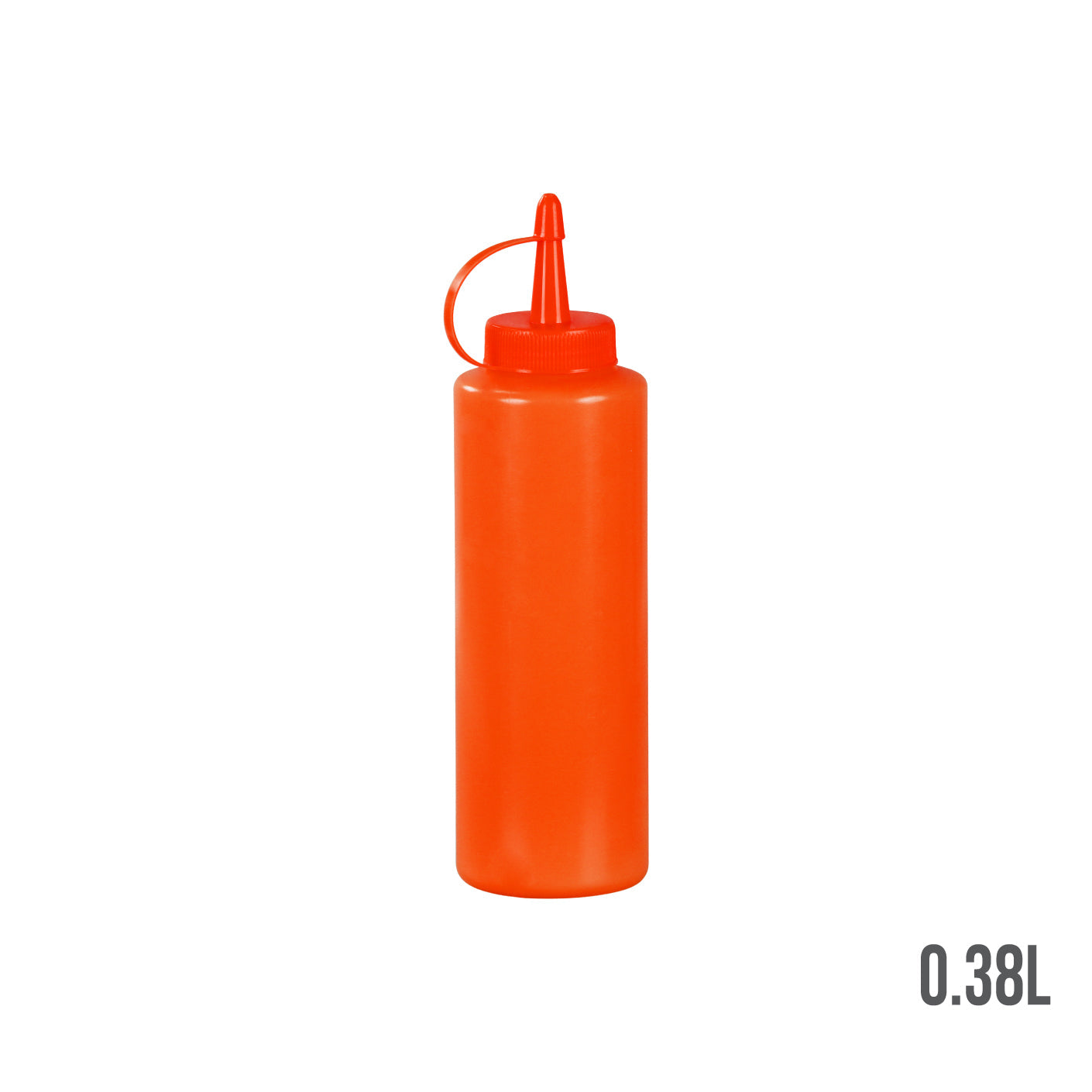 SAUCER BOTTLE 13OZ/RED (HFH8136R)