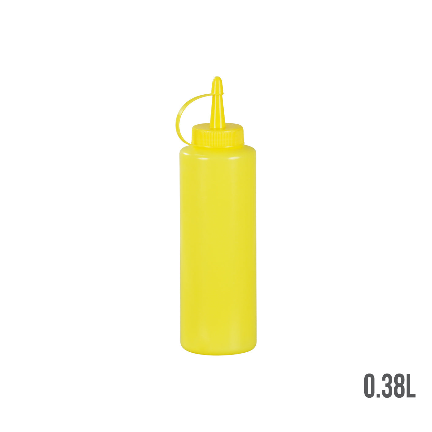 SAUCER BOTTLE 13OZ/YELLOW (HFH8136Y)