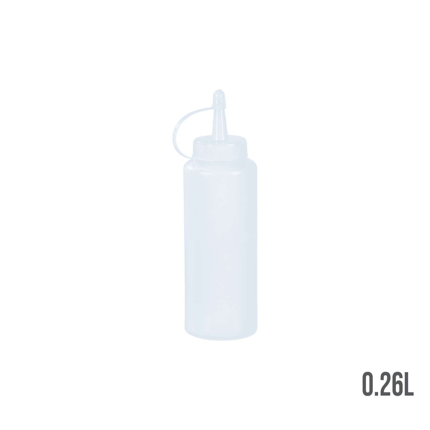 SAUCER BOTTLE 9OZ/WHITE (HFH8137W)