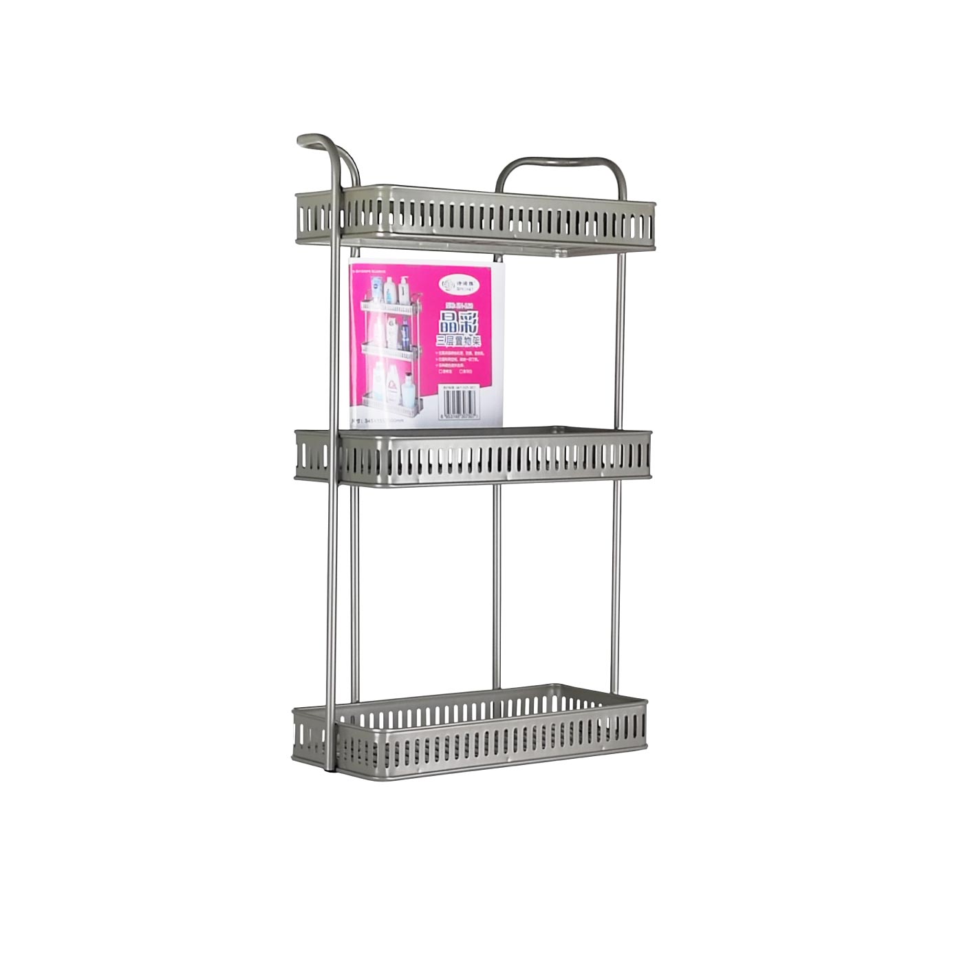 3 TIER ALUM RACK 345X155X600MM SN160 (HFH8180)