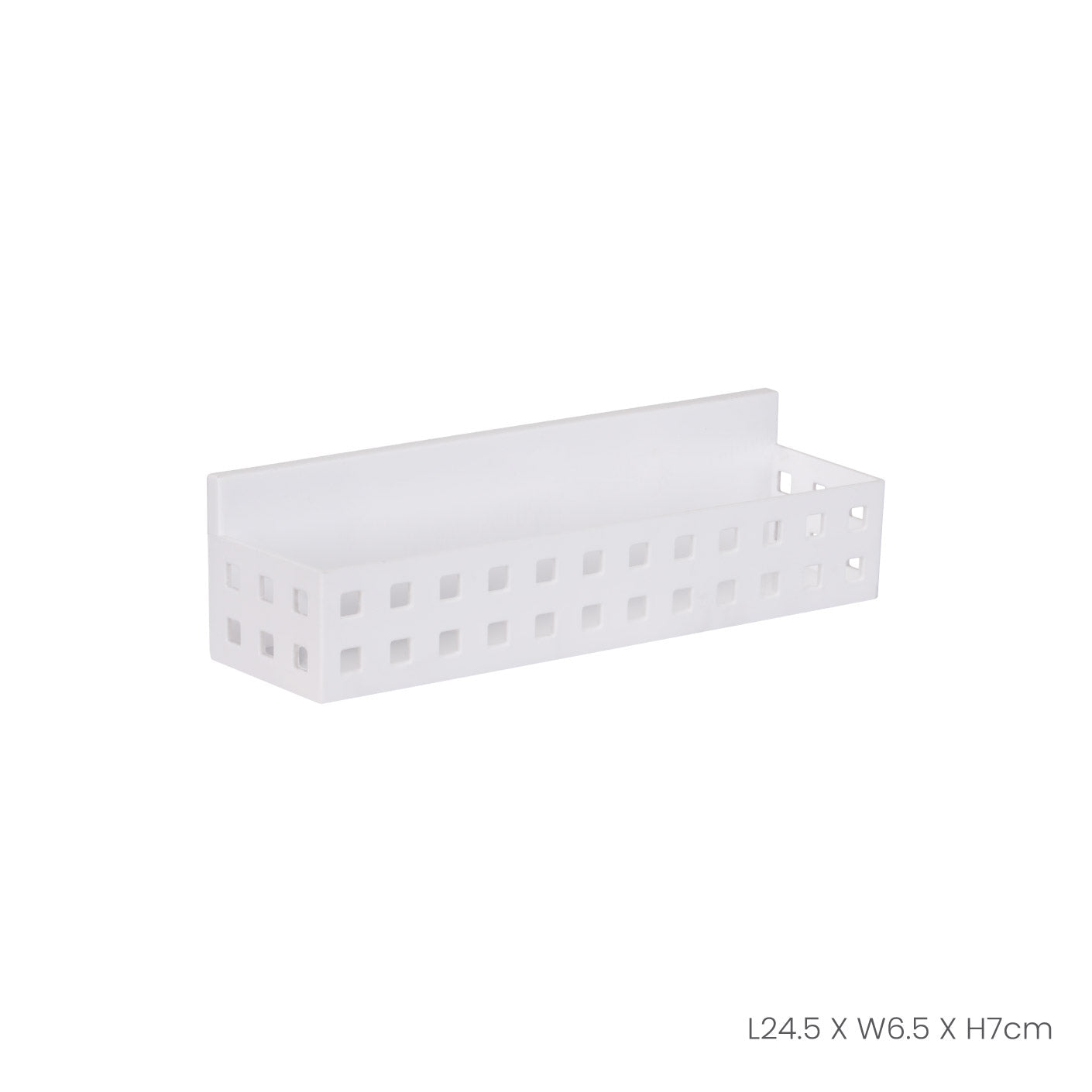 MAGNETIC STORAGE BASKET L24.5XW6.5XH7CM #08752 (HFH8890)