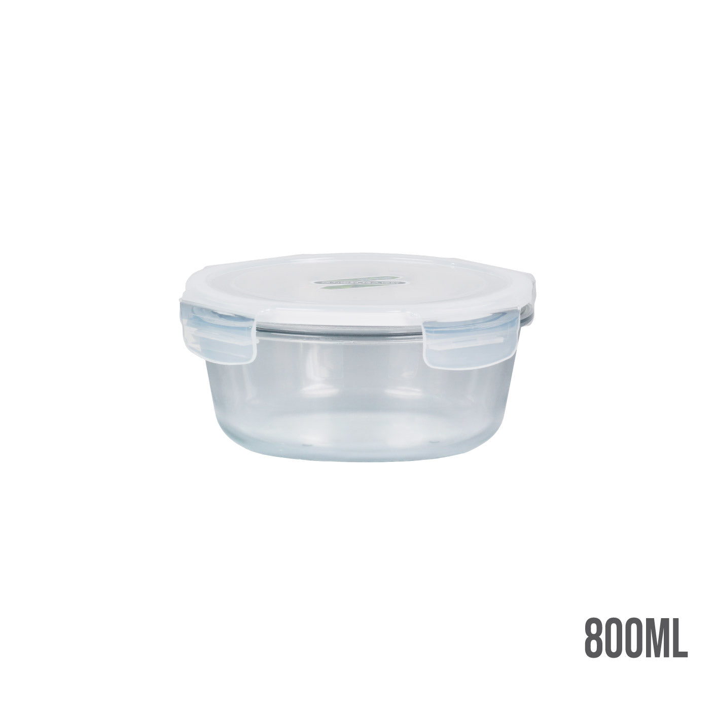GLASS CONTAINER W/F.T LID 800ML/RD #H910 (HFH8903)