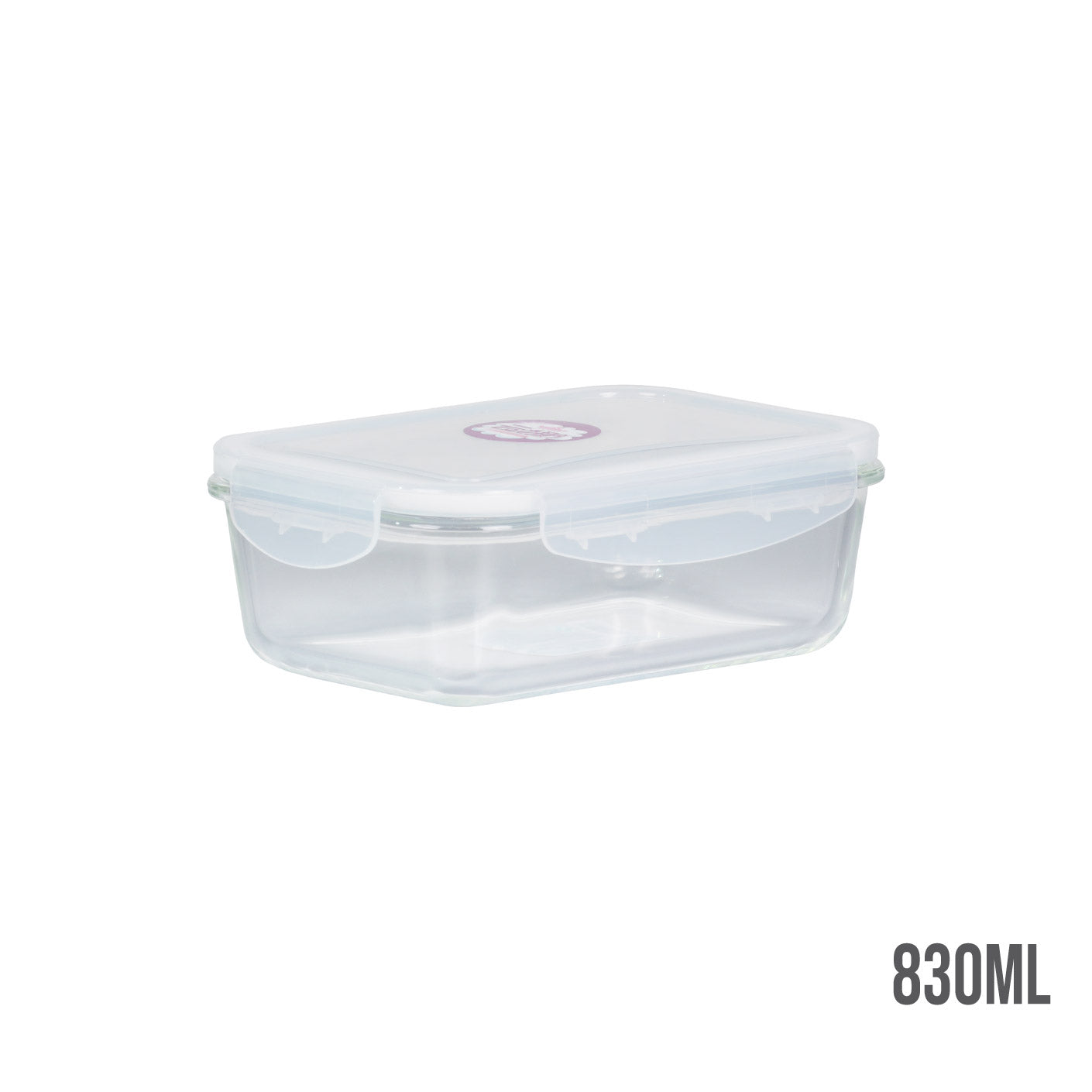 AIR-TIGHT GLASS CONTAINER RT/830ML #4002 (HFH8918)