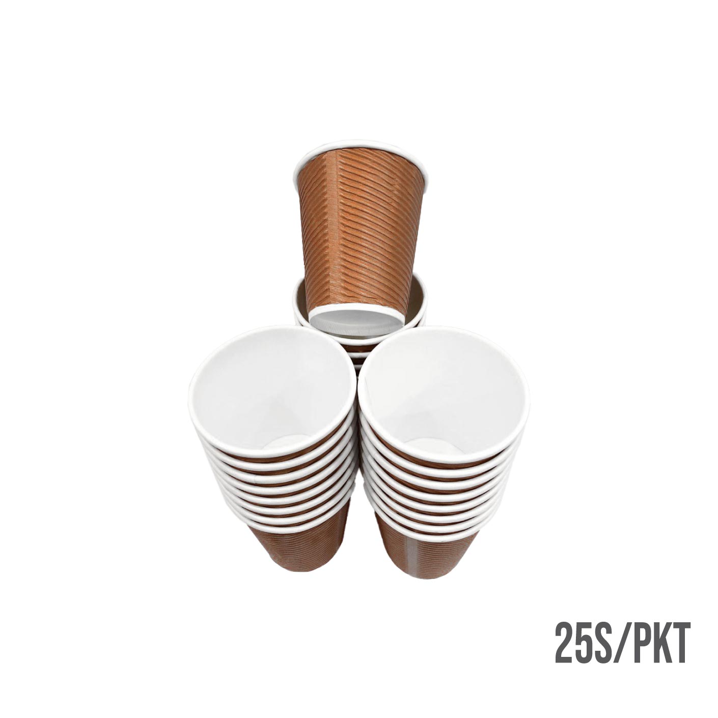 DISPO-PAPER CUP 25S 12OZ HD WAVE (HFH9027)