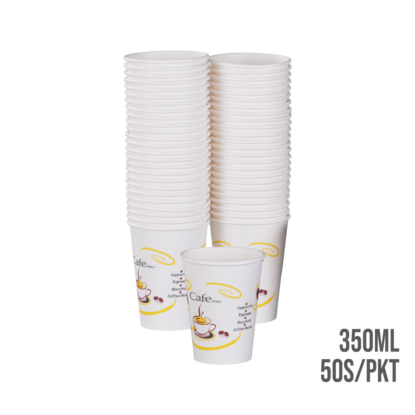 DISPO-PAPER CUP 50S/PKT 12OZ/COFFEE (HFH9028)