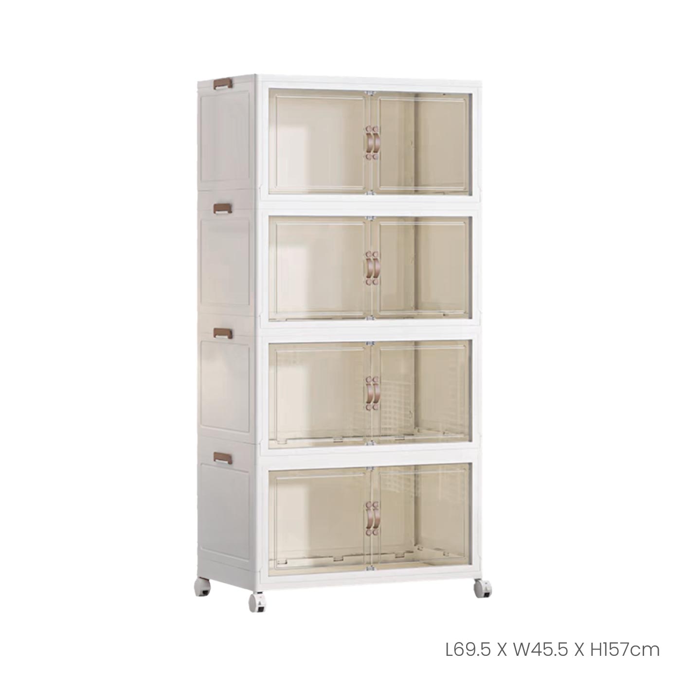 4 TIER-8D-4WHEELS CABINET (HFH9132)