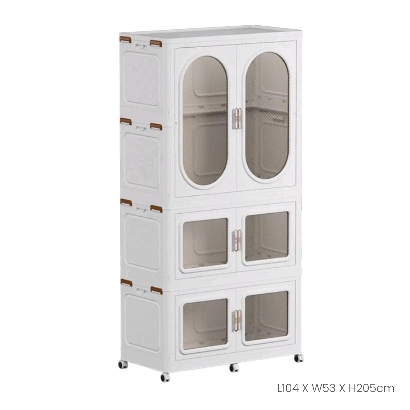 3 TIER-6D-6WHEELS CABINET (HFH9135)