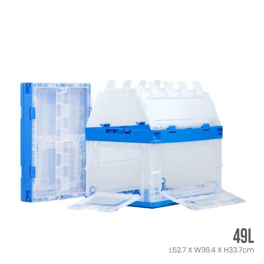 COLLAPSIBLE BOX W/LID L525XW365XH338MM (HFH9682)