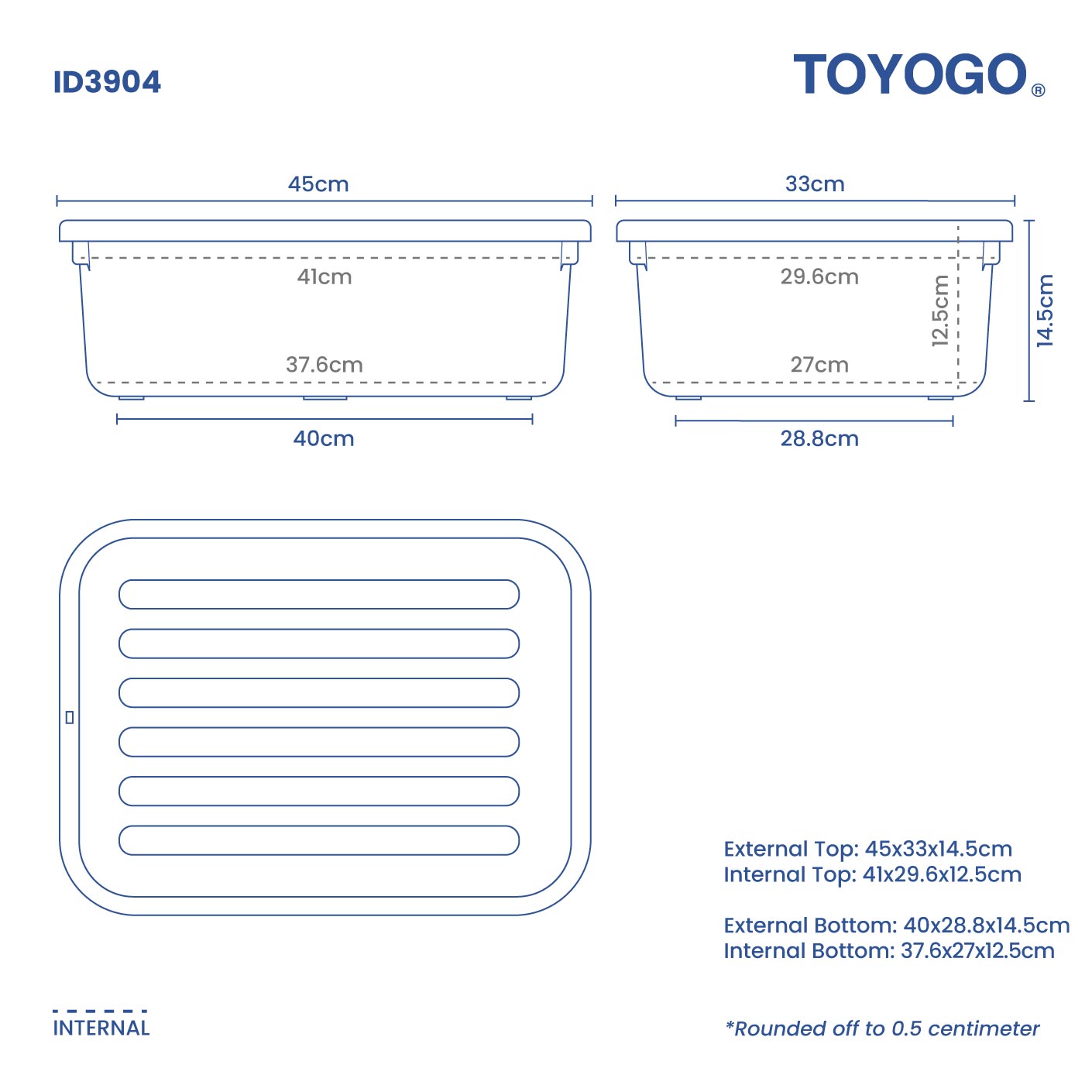INDUSTRIAL PLASTIC CONTAINER (ID3904)