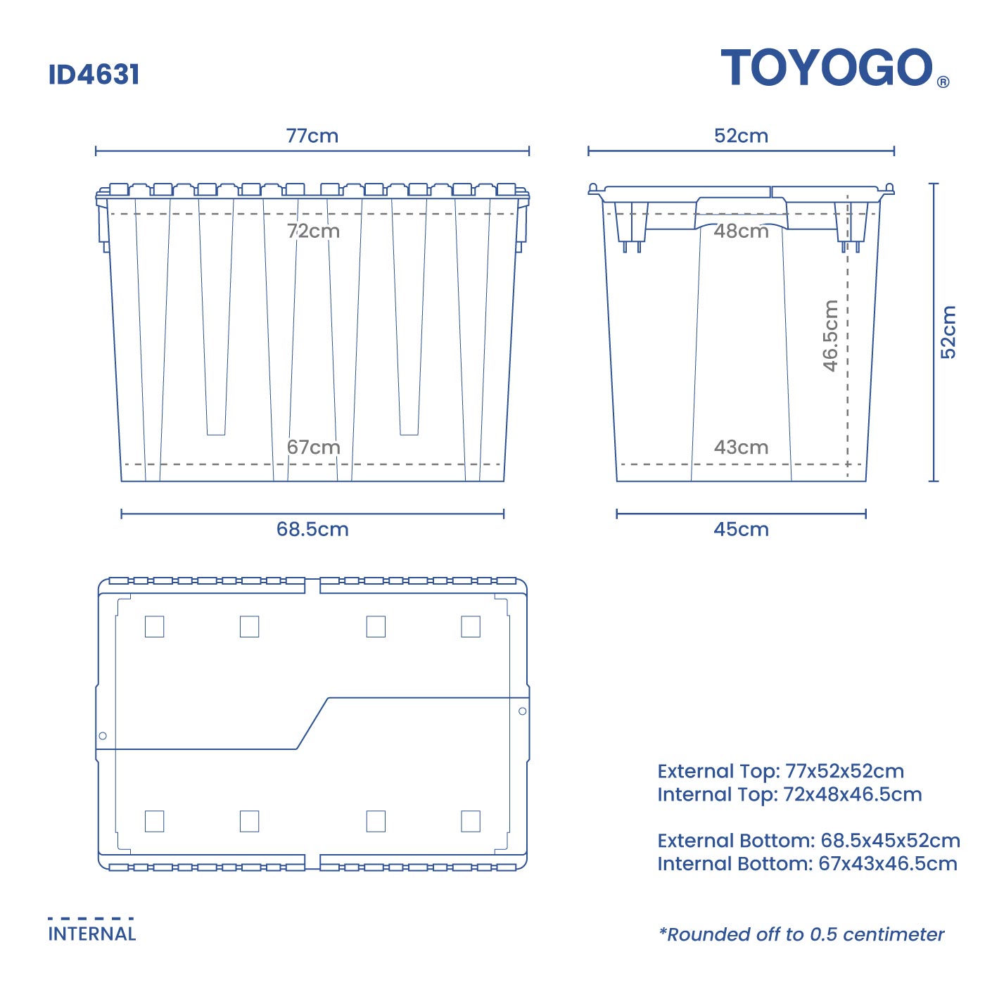 SECURITY CRATE CONTAINER (ID4631)