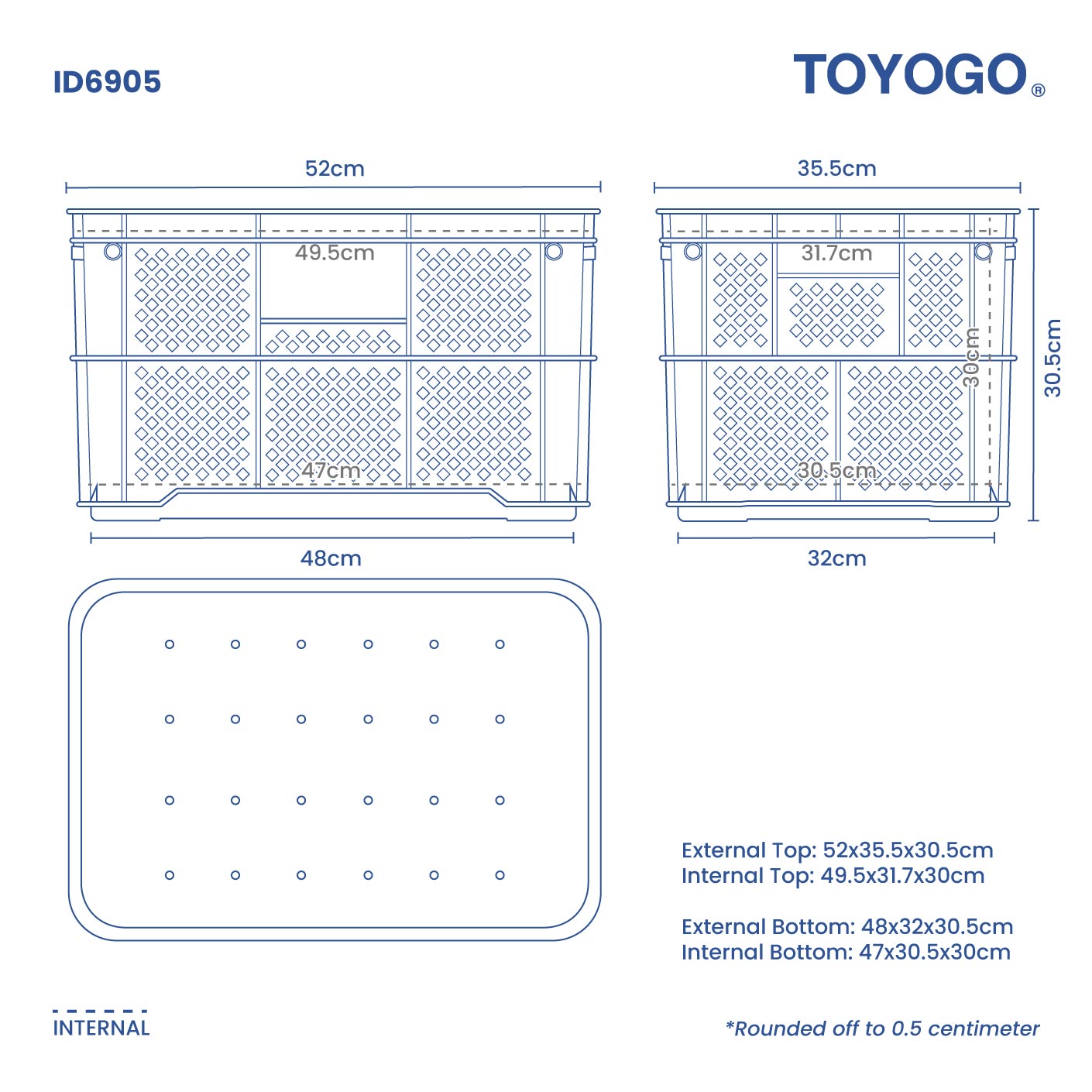 INDUSTRIAL BASKET (ID6905)