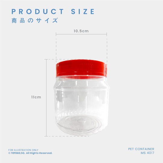 PET CONTAINER (MS4017-120)