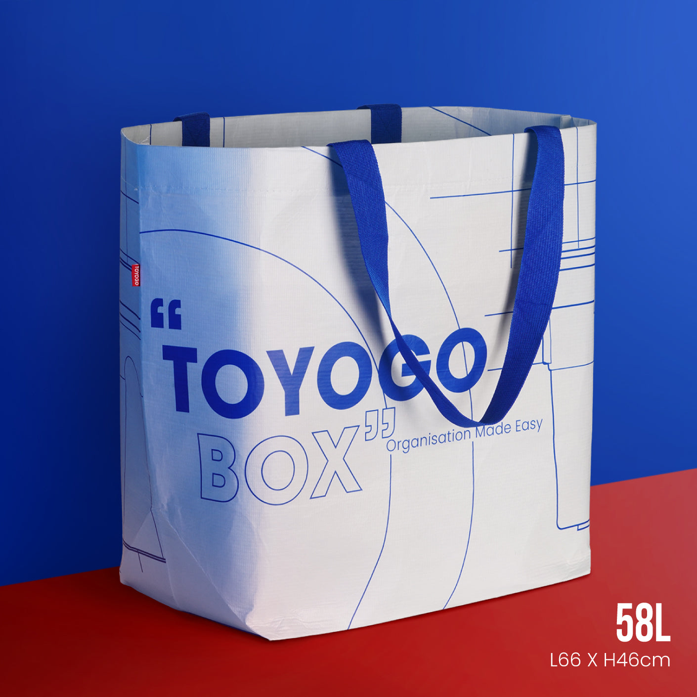 TOYOGO RPET ECO BAG 66X46CM (NB9001)