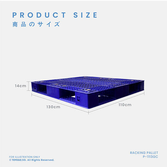 RACKING PALLET (BLUE) (P1113-BLU)