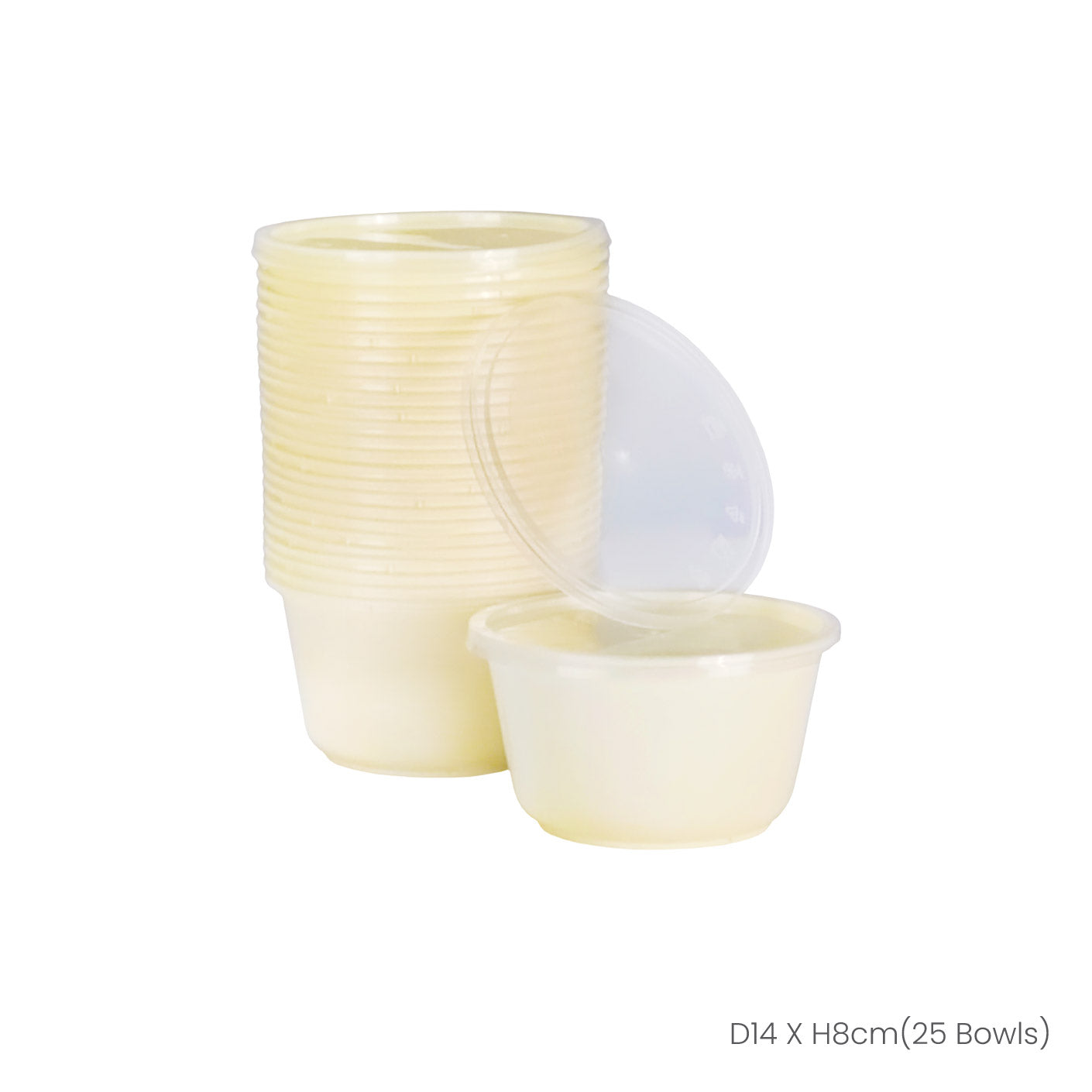 ROUND 25S TW BOWL W/COVER (TW1-1000-25)