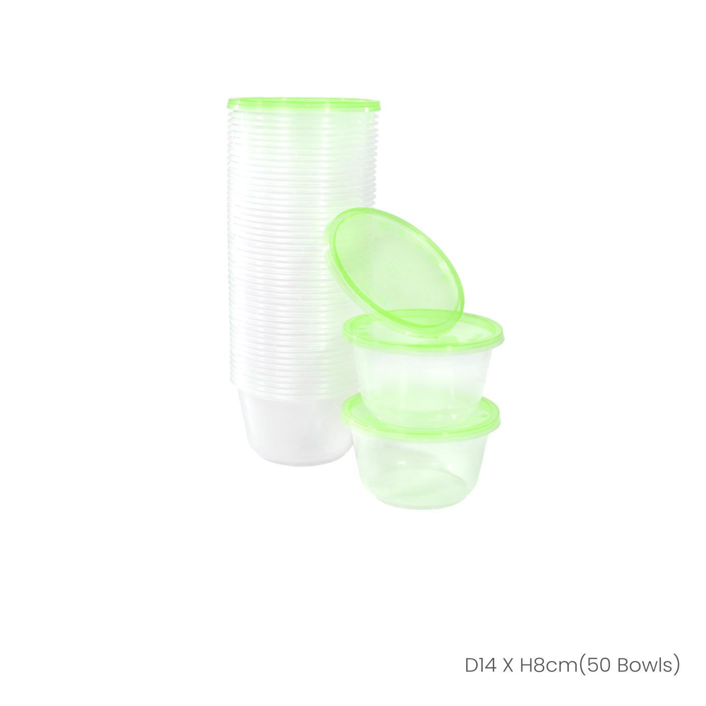 ROUND 50S TW BOWL W/COVER (TW1-1000-50)