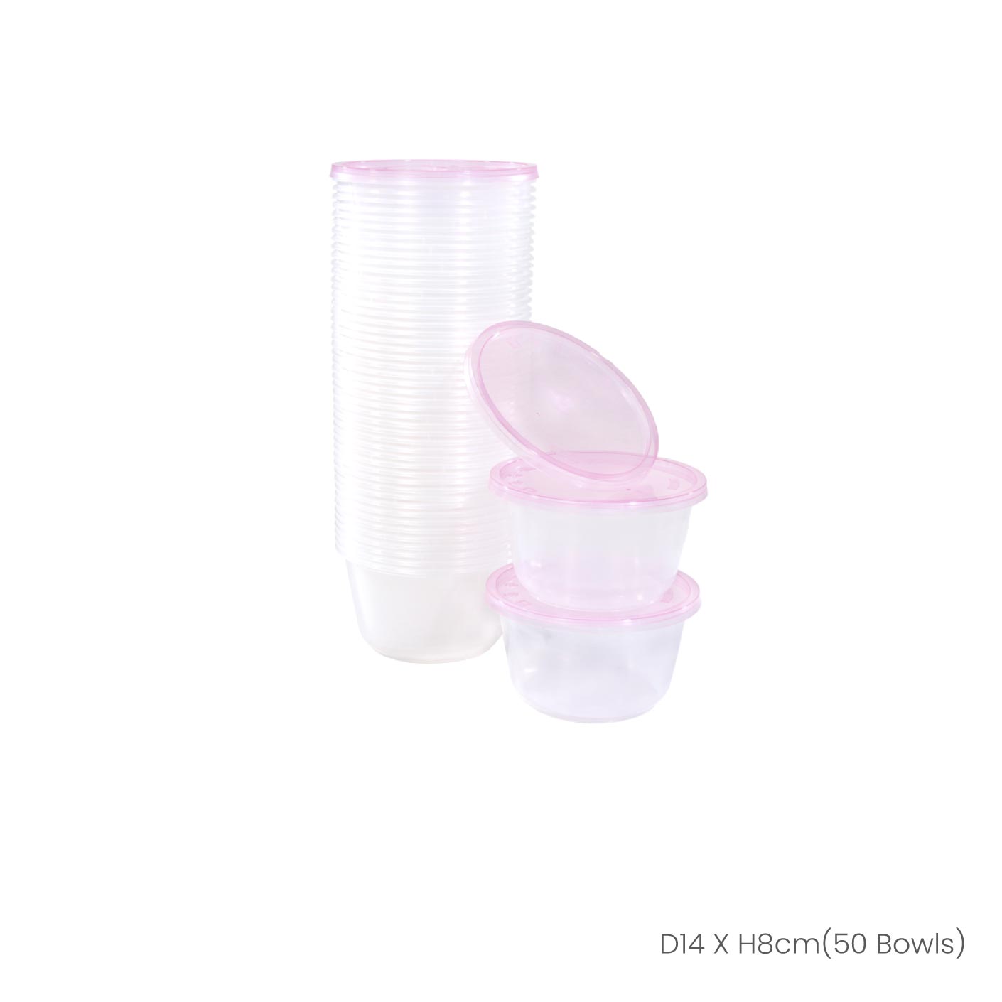 ROUND 50S TW BOWL W/COVER (TW1-1000-50)