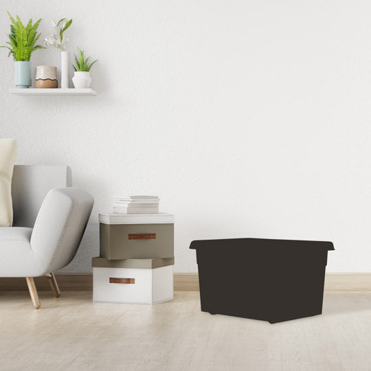 Q D BOX W/WHEELS (L) (9707)